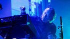Thom Yorke performs at Sydney Opera House forecourt on Friday.