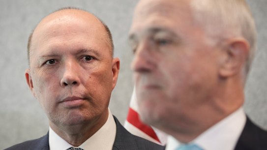Peter Dutton does what Malcolm Turnbull doesn't