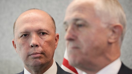 Peter Dutton declares support for Malcolm Turnbull as leadership speculation swirls