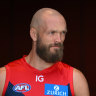 Melbourne captain Max Gawn.