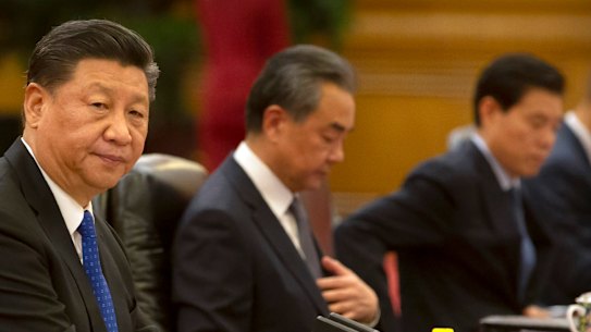 Chinese President Xi Jinping at the Great Hall of the People in Beijing on Tuesday.