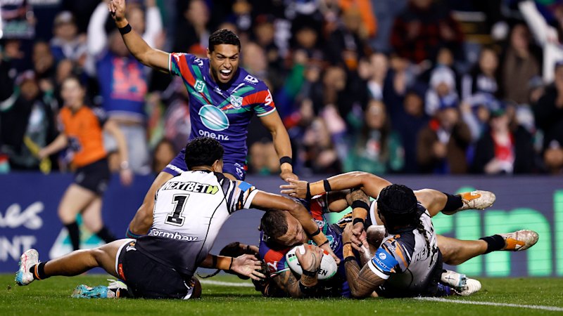 Warriors dominating Tigers after Afoa sin-binning