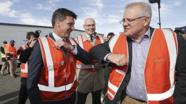 Energy and Emissions Minister Angus Taylor and Prime Minister Scott Morrison announced in May that the federal government would fund a $600 million gas plant in NSW’s Hunter Valley.