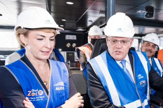 Michaelia Cash and Scott Morrison had slightly differing responses to Labor’s accusation they wanted to remove the “better off overall test” workplace safeguard.