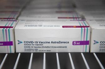 The AstraZeneca COVID-19 vaccine.