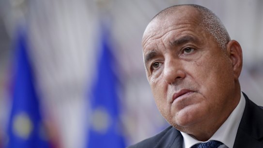 Bulgaria’s Prime Minister Boyko Borissov. 