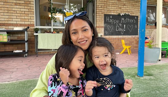 Brisbane resident Nisa Young was prepared to keep her daughter at home during the strike to support the teachers.