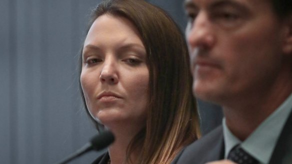 Courtney Wild, left, sexual assault victim of Jeffrey Epstein, next to her lawyer Stan Pottinger, calls upon on other victims to contact the FBI or lawyers.