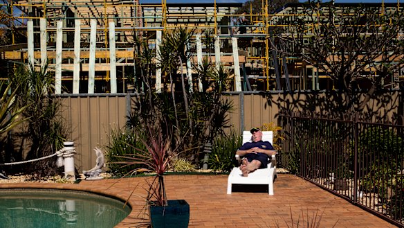 Paul Samuels, who has lived in his Chipping Norton home since 1987, is about to lose the privacy in his backyard.