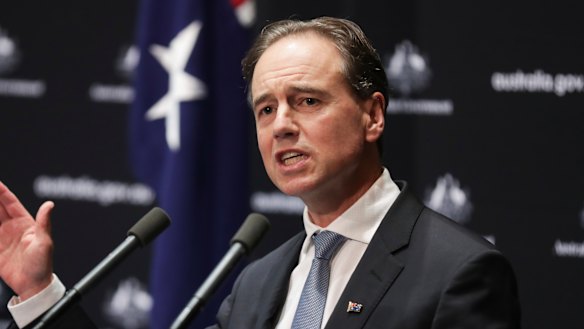 Health Minister Greg Hunt said he understood people were missing pubs but there were other priorities.