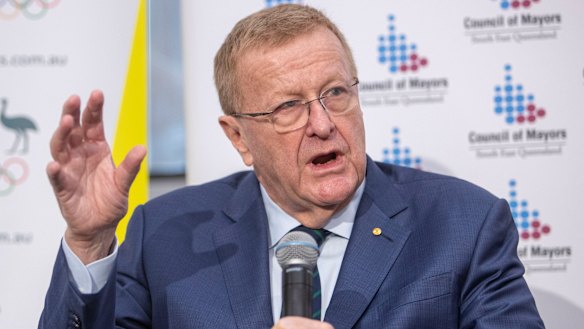 Australian Olympic Committee president John Coates has accused Sports Australia chairman John Wylie of "relevance deprivation". 