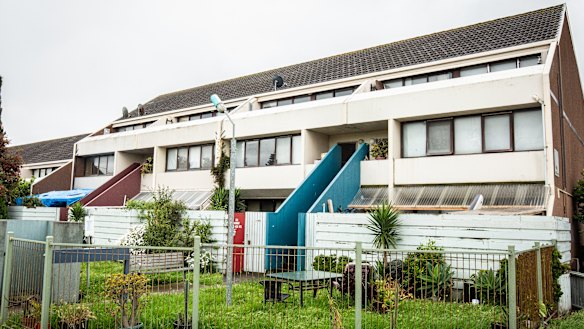 The Barak Beacon housing estate in Port Melbourne.