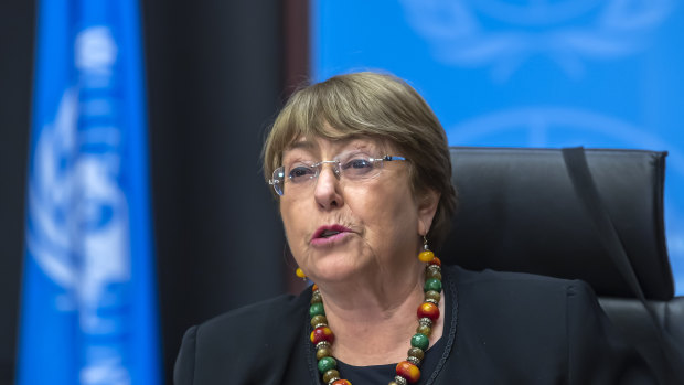 Michelle Bachelet, UN High Commissioner for Human Rights wants to go to Xinjiang.