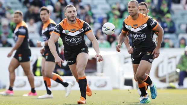 Piling it on: Robbie Farah reckons the Dragons don't need his help to feel the pressure. 