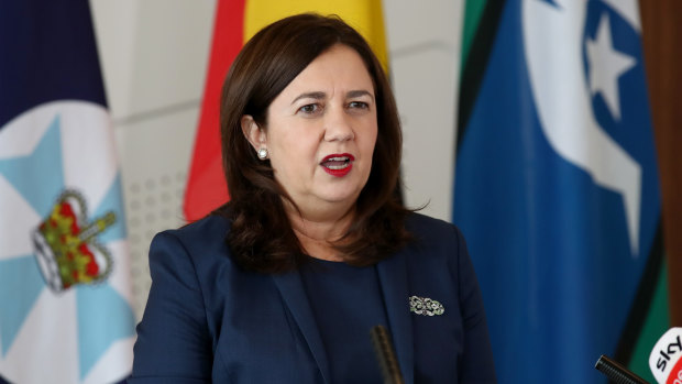 Queensland Premier Annastacia Palaszczuk was criticised for her clothing choices.