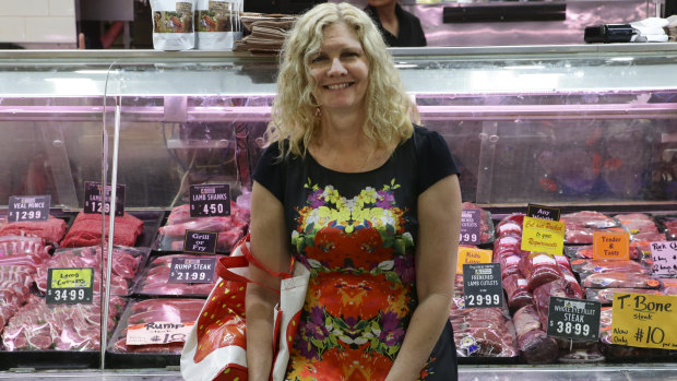 Sharyn Maskell says she no longer eats lamb as often as she once did. 