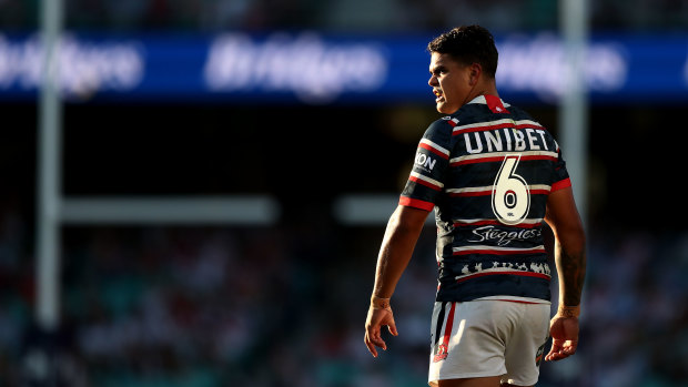 Latrell Mitchell is in limbo after announcing his departure from the Roosters on Friday, but not yet having a deal finalised with Souths.