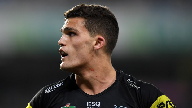Staying put: Nathan Cleary has signed a long-term deal with the Panthers.
