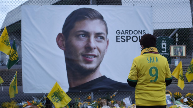 A body has been spotted in the underground wreckage of the plane carrying Emiliano Sala.