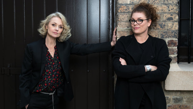 "Alternative universe": Rachael Blake (left) and director Mairi Cameron ahead of the cinema release of the film The Second. 