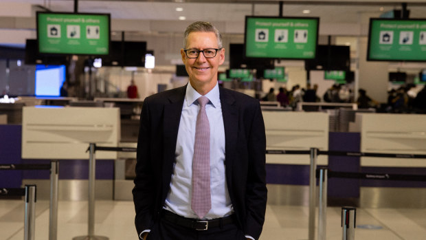 Sydney Airport CEO Geoff Culbert. 