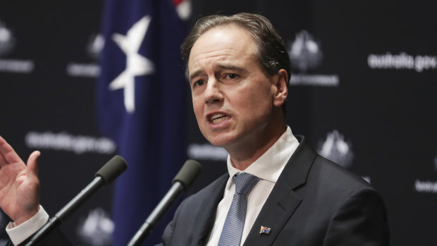 Health Minister Greg Hunt said he understood people were missing pubs but there were other priorities.