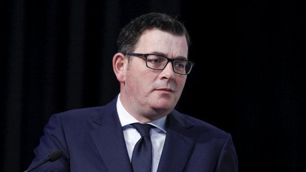 Daniel Andrews admits many residents are stranded in properties they cannot sell.. 