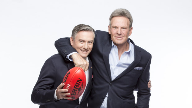 Eddie McGuire and Sam Newman remain fast friends. McGuire's company JAM TV is contracted to produce the show for Nine.