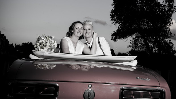 Just married: Couples can say 'I do' via drive-through from today, with a new service launching in WA.