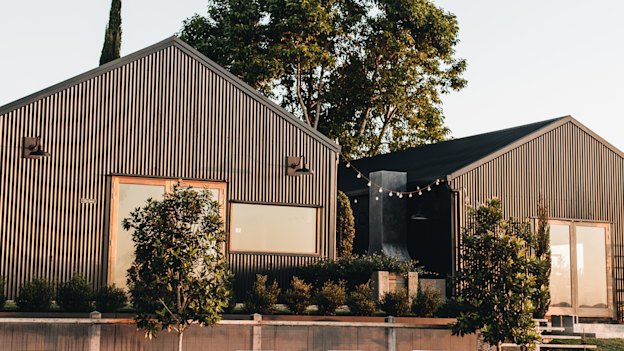 The Brooklet villas sit on a ridge in the Byron hinterland.