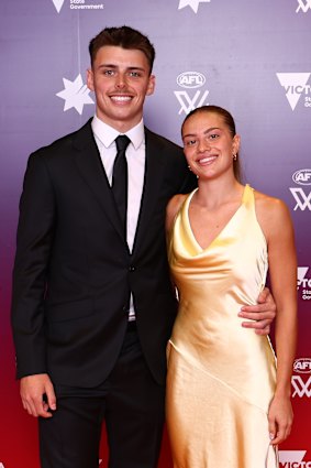 Ashton Ferreira (left) and Zippy Fish of the Swans.