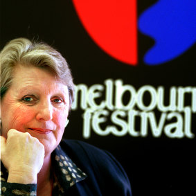 As artistic director of the Melbourne International Arts Festival in 1999.