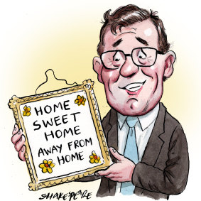 Alan Tudge, living outside of his electorate. 