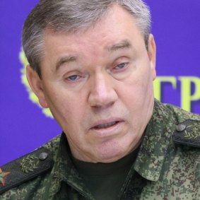 Russian military chief Valery Gerasimov previously said the Ukrainian attack had been repelled.