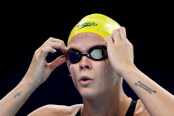 Australian swimmer Shayna Jack.