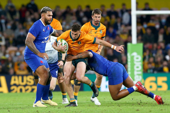 Tom Banks needs to start establishing himself as a Wallabies mainstay.