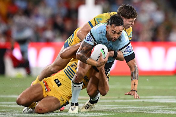 Briton Nikora will make his Origin debut for Queensland.