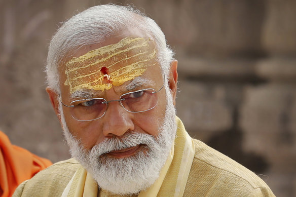 Indian Prime Minister Narendra Modi.