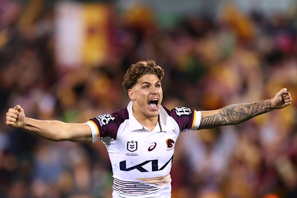 Broncos No.1 Reece Walsh.