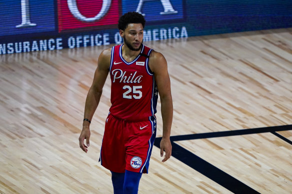 Simmons had missed the Sixers' last eight games before the NBA shutdown with a back complaint.