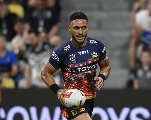 North Queensland Cowboys’ Valentine Holmes.