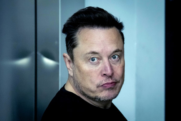 X owner Elon Musk.