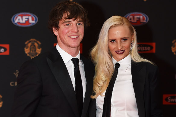 Annie Nolan and her husband, Liam Picken.