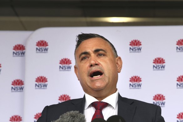 Deputy Premier John Barilaro is opposed to offshore gas drilling on the northern beaches. 