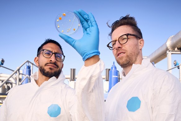 Dr Fernando Gordillo Altamirano (left) leads a team of researchers looking into superbugs that are resistant to antibiotics in Last Chance to Save a Life.