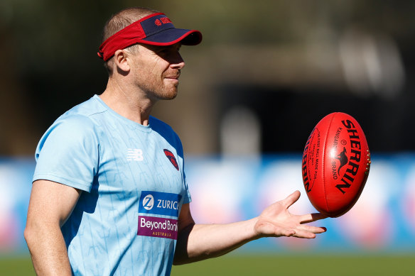 Goodwin at Melbourne training in Alice Springs recently.