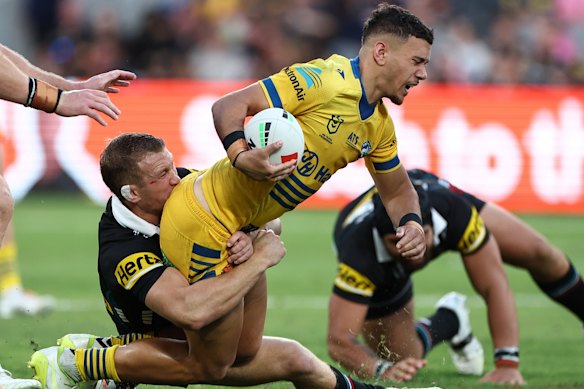 Parramatta’s Isaiah Iongi is out for the next two months.