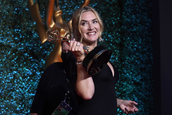 Emmy winner Kate Winslet.