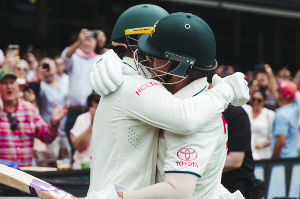 One last time for Warner and Khawaja.