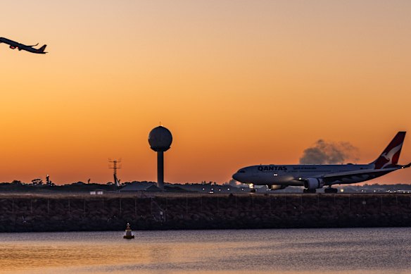 Sydney Airport sits at one end of the southern corridor which stretches to Tech Central in the north.